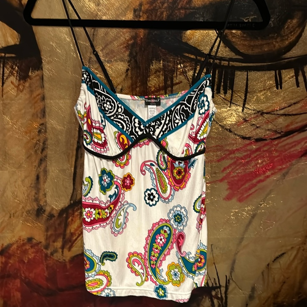 COSABELLA size small Made in Italy   Beautiful paisley print
